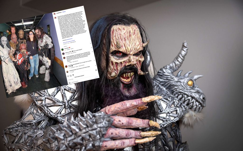 Lordilla erikoinen kohtaaminen pukuhuoneessa Ozzy Osbournen kanssa – Kuva julki