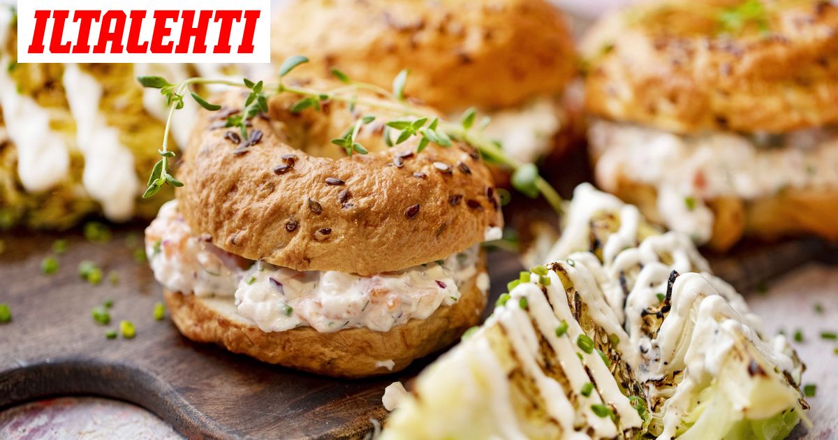 Itse tehdyt bagelit katkaraputäytteellä - Vimarsana News