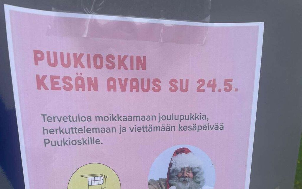 Mitä ihmettä? Joulupukki avaa kesän Helsingissä