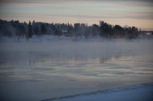 Lapissa on nyt kylmä. Arkistokuva Rovaniemeltä.