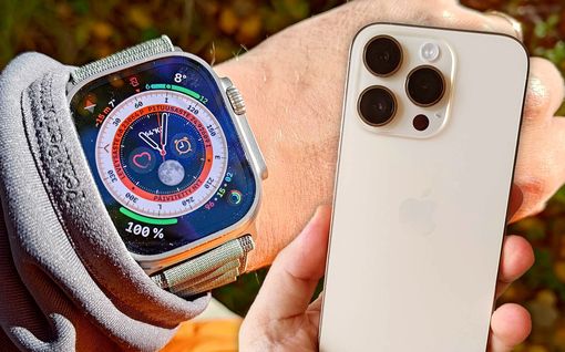 Testi: Tällainen on lähes 2500 euron Apple Watch Ultra + Iphone 14 Pro