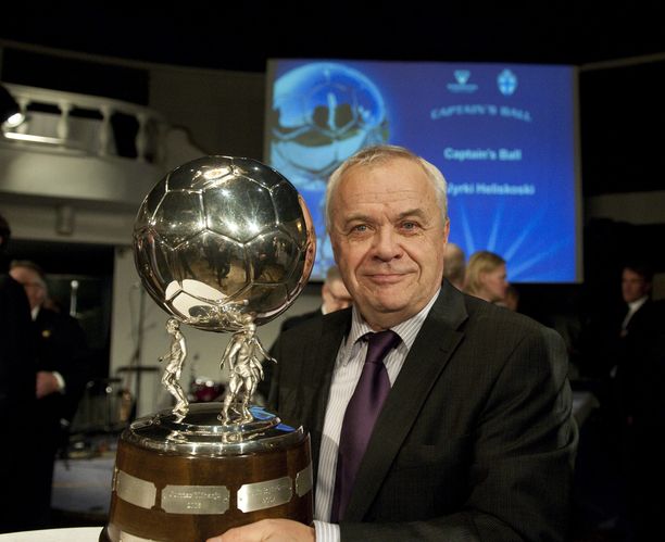 Jyrki Heliskoski sai Captain’s Ball -tunnustuksen vuonna 2009.