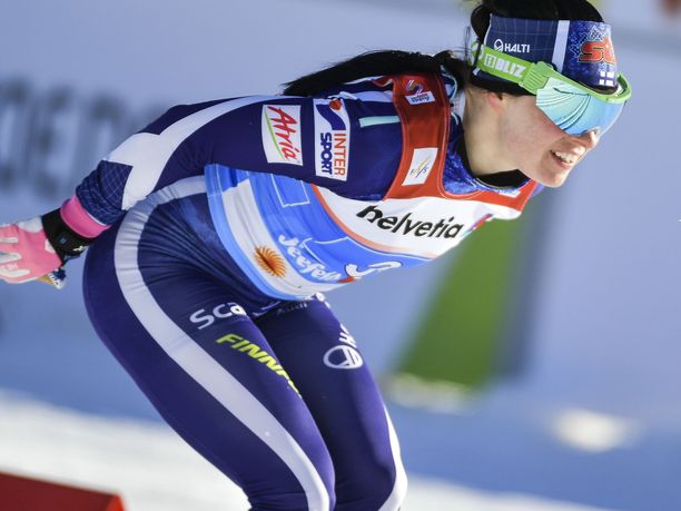 Krista Pärmäkoski on Suomen ykköstykki naisten kympillä.
