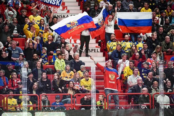 Ruotsi ja Venäjä kohtasivat harjoitusottelussa Globenissa.