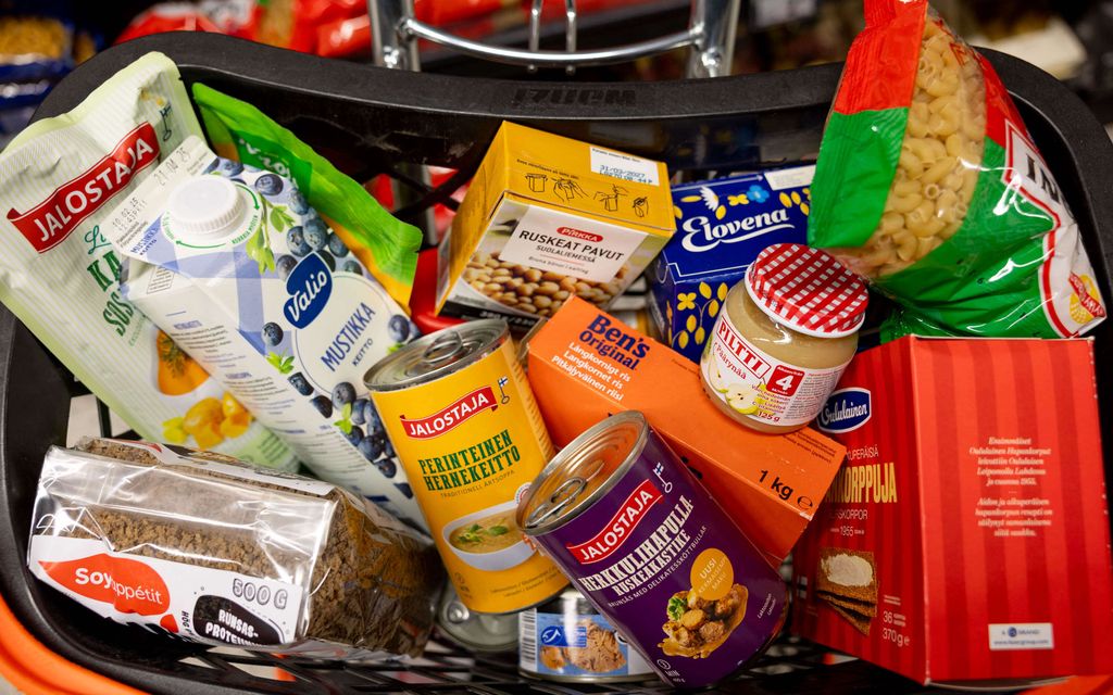 Paljastus ruokahyllyiltä