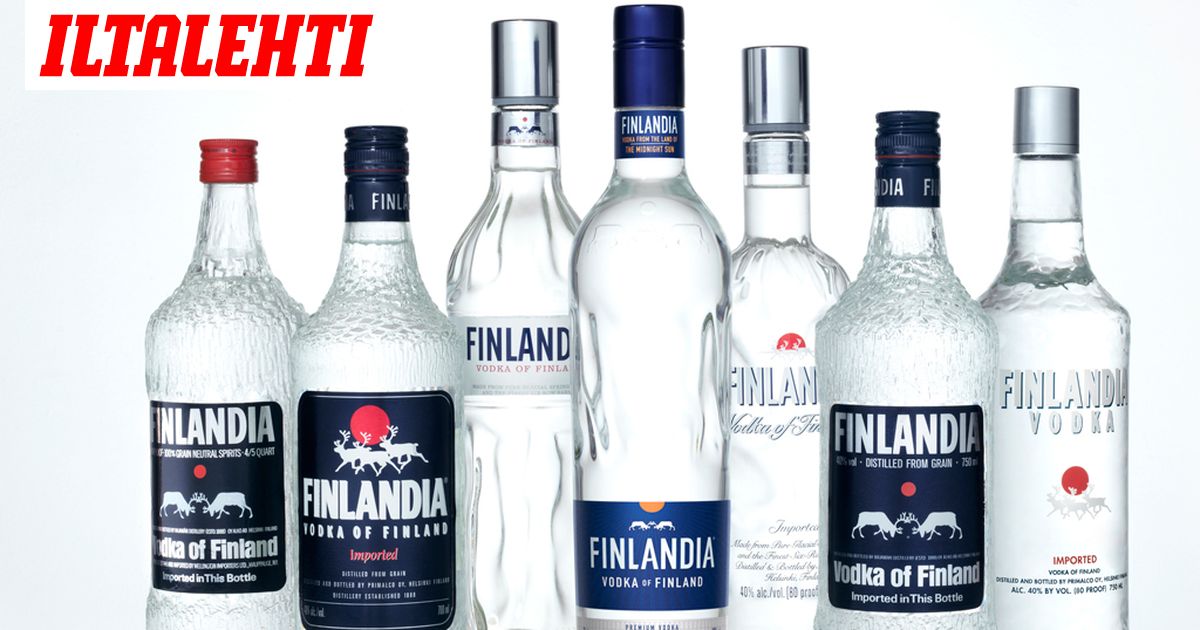Finlandia Vodka saa uuden pullon - porot vielä jäljellä, vaikka kaukana  ollaan Wirkkalan alkuperäisestä