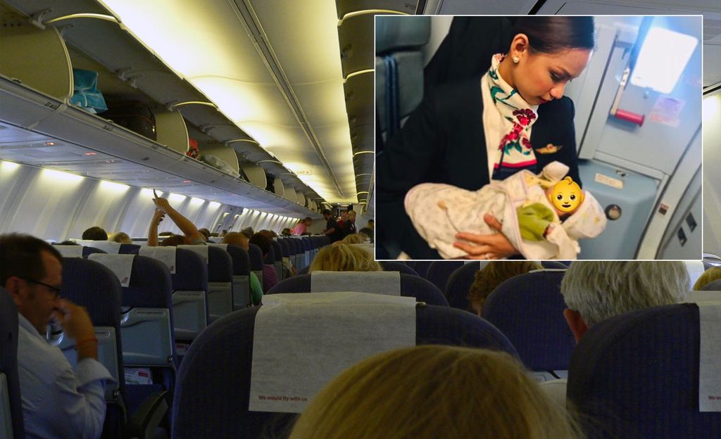 Kyynelehtivän äidin vauva itki rajusti lentokoneessa, muut matkustajat tuijottivat - Lentoemäntä Patrisha, 24, antoi imetysapua: ”Ajattelin, että tarjoan omaa maitoani”