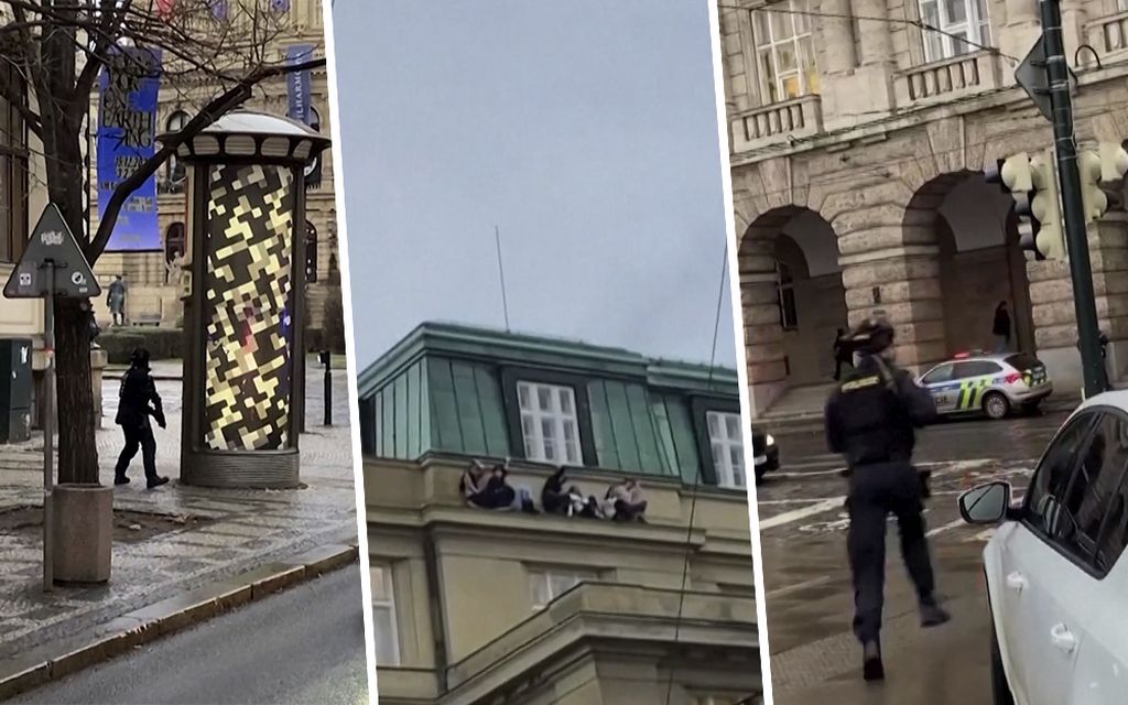 Video paljastaa sekasorron Prahassa – Ihmiset pakenivat katolle
