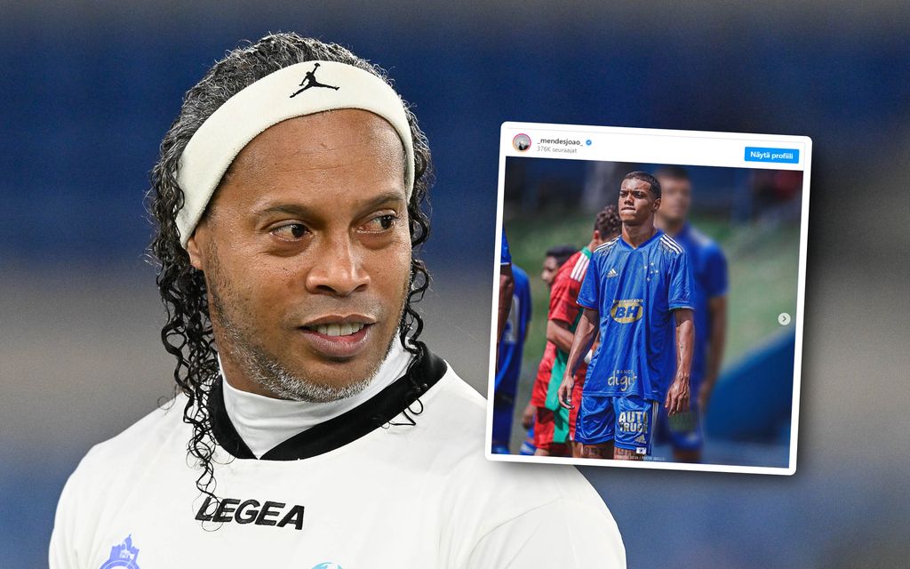 Ronaldinhon poika siirtyy Barcelonaan: Tältä hän näyttää – Myös isän elämä muuttuu kertaheitolla