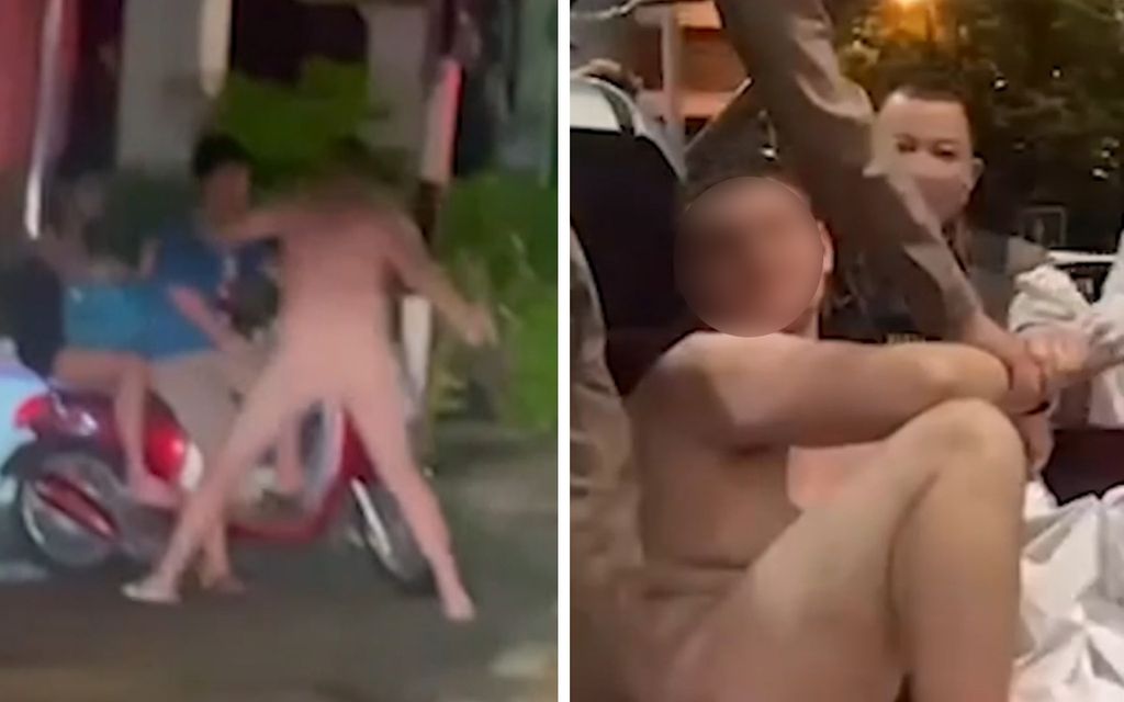 Video: Venäläinen turisti sekoili alasti suomalaisten suosikki­kohteessa