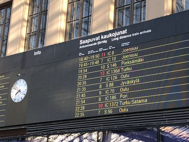Helvetinjuna IC 8 Joensuusta Helsinkiin: Kolmen tunnin järkyttävä pätsi