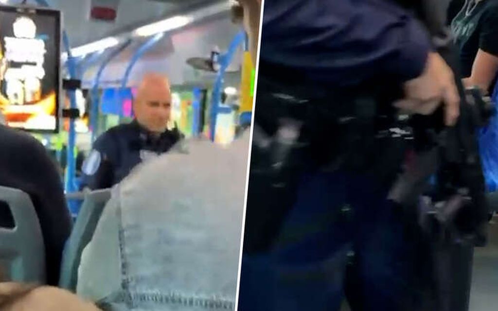 Poliisit ryntäsivät bussiin Helsingissä – Nuorella miehellä käsiase