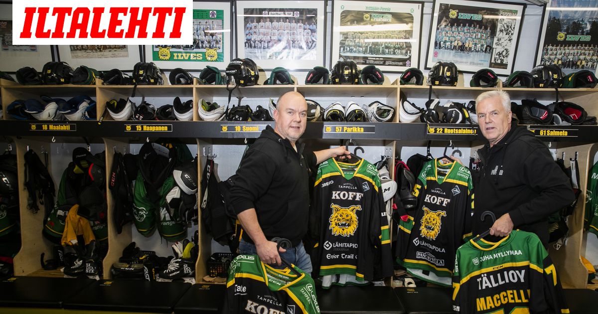 Ilves huoltajat Lasse Laukkanen Ja Janne Jansson Legendaariset 