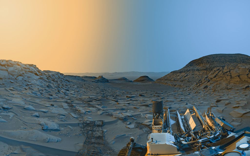 Nasa jakoi uskomattoman kauniin valokuvan Marsin pinnalta