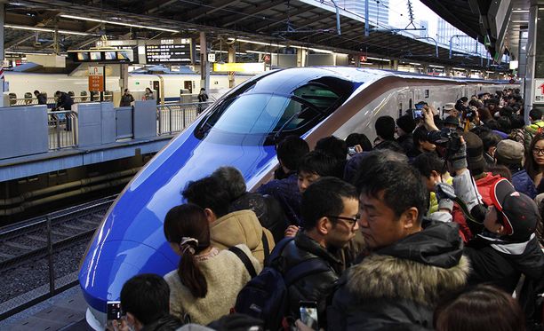 Japanissa junat ovat tunnettuja siitä, että ne kulkevat ajallaan.