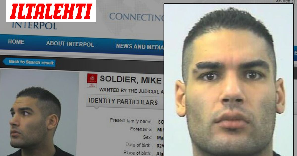 Mike Soldier Pidatetty Yksi Suomen Etsityimmista Rikollisista