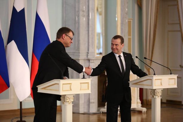 Dmitri Medvedev ja Juha Sipilä tapaavat ennen vuoden loppua.
