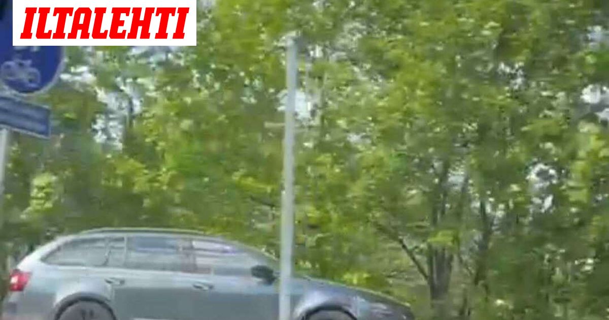 Autoilija sekoili Helsingissä