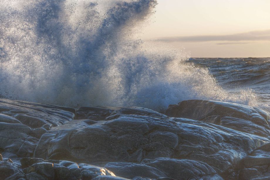 A hurricane for the first time in Finland
 –