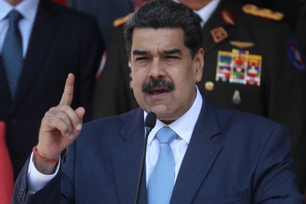 Venezuelan presidentti Nicolas Maduro. 