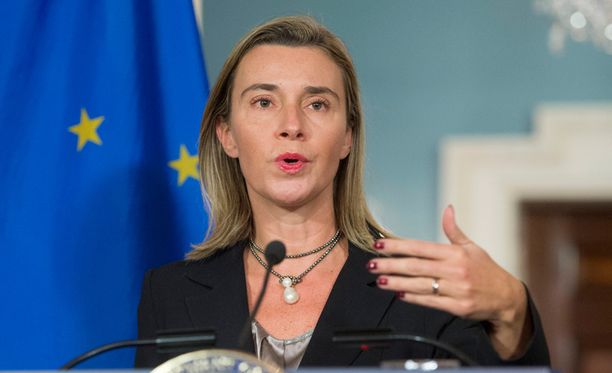 Federica Mogherini kertoi EU-maiden päätöksistä torstaina.