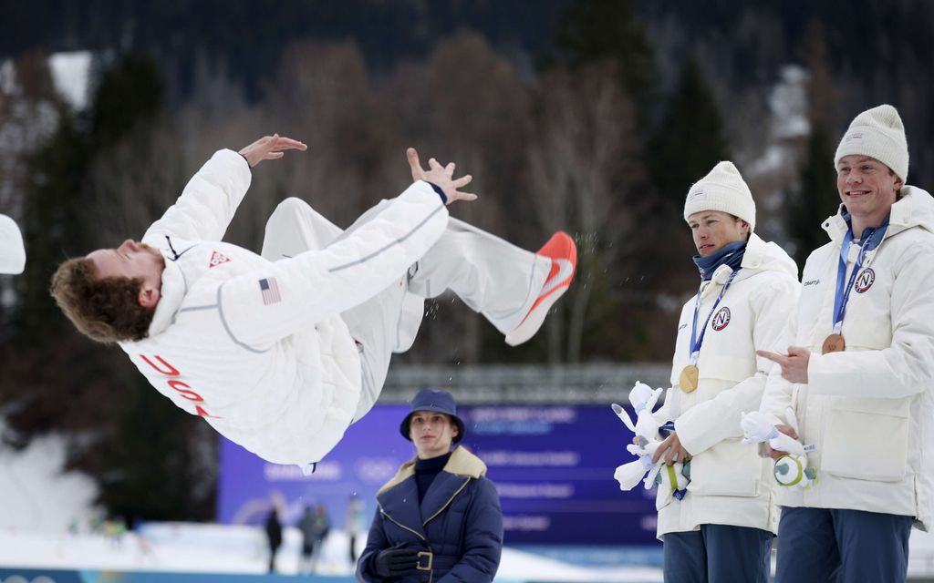 Mitä ihmettä palkintojen­jaossa tapahtui? Johannes Klæbo ällistyi