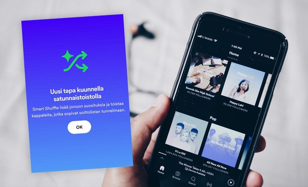 Spotify toi Smart Shuffle -satunnaistoiston sovellukseensa