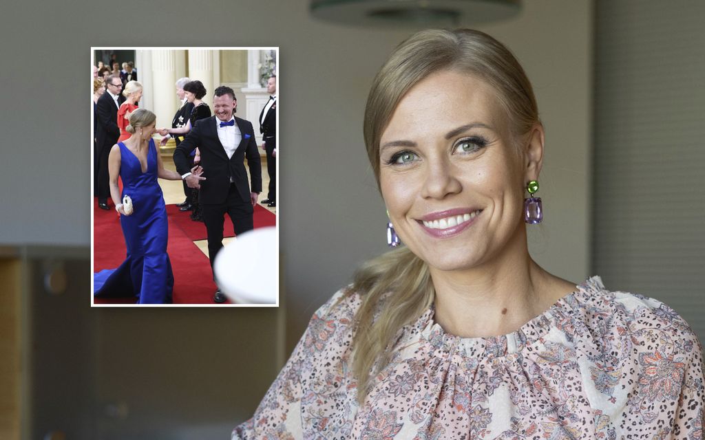 Noora Fagerströmin puoliso kompuroi Linnan juhlissa – Kansanedustaja kertaa huvittuneena, mitä tapahtui