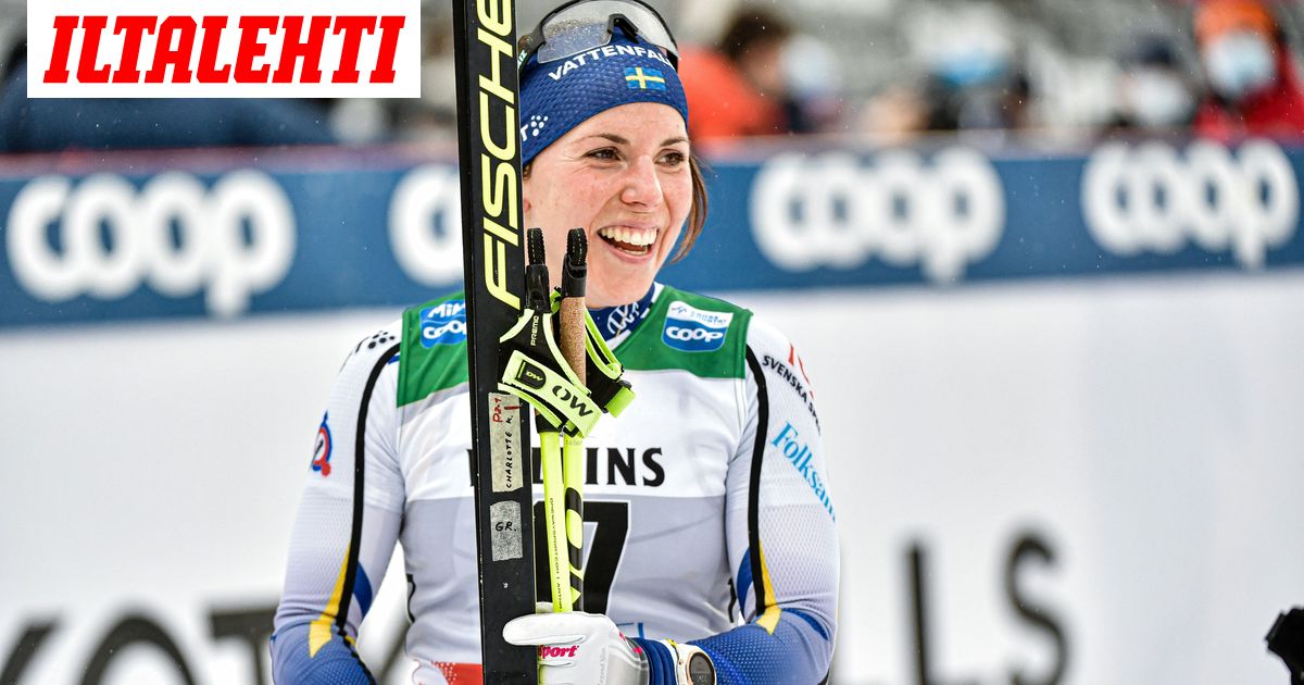 Hiihdon MM: Charlotte Kalla upeasti viides