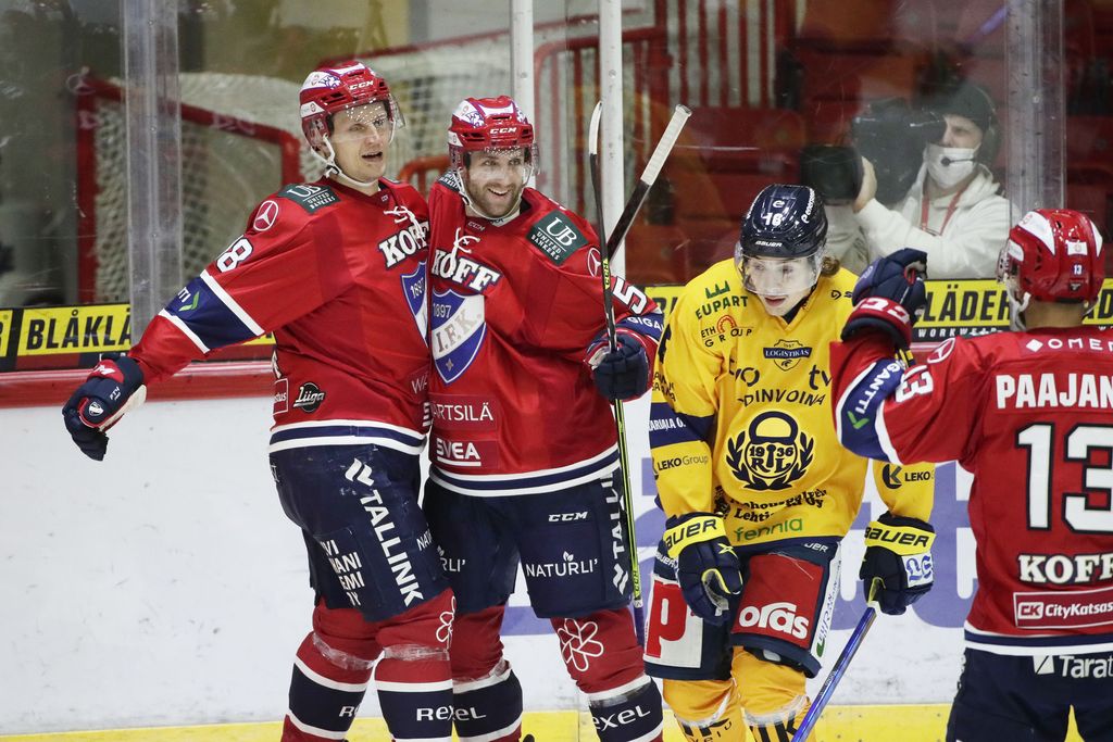 Kotiyleisön paluu 300 päivän jälkeen sykähdytti HIFK:n pelaajia: ”Jokainen maalipaikka tuntuu isommalta”