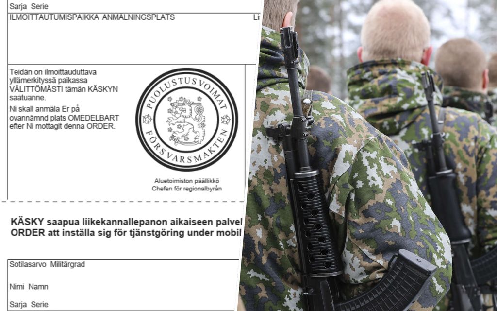 Saimme haltuumme reserviläisten muuttuneen käskykortin – Tätä sinulta halutaan tosi­tilanteessa: ”Ei saa viivyttää lähtöänne”