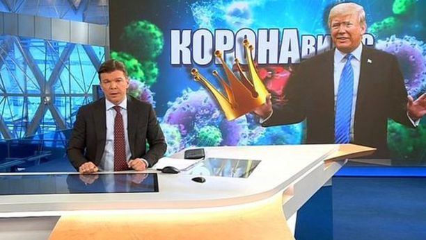 Venäjän katsotuin uutisohjelma vihjaa, että koronavirus on Yhdysvaltojen kehittämä salainen ase.