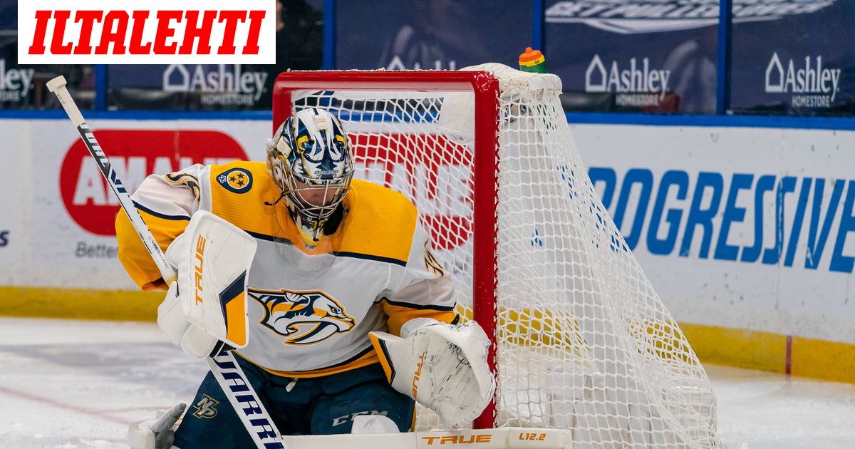 Pekka Rinne 38 Torjuntaa Ja Syottopiste