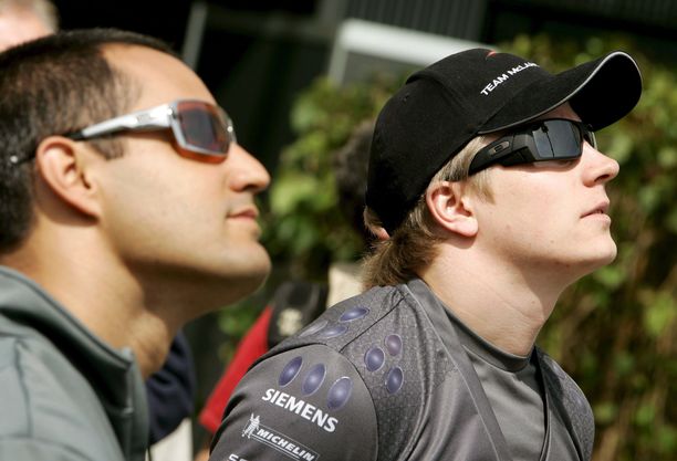Juan Pablo Montoya ja Kimi Räikkönen viettivät paljon aikaa yhdessä, mutta ystävyyttä ei syntynyt. 