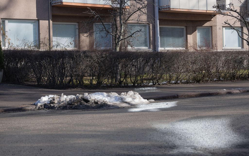 Tämä on Suomen eteläisin paikka, missä on lunta