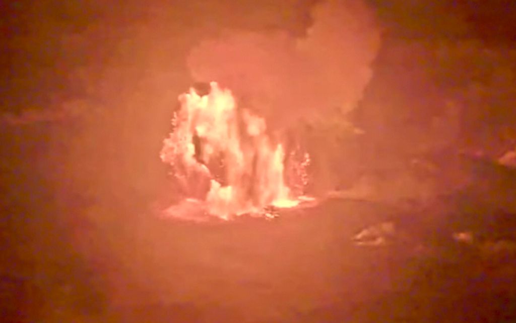 Video: Kilauea-tulivuori purkautui Havaijilla