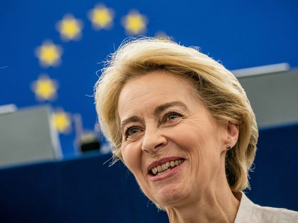 Saksalainen Ursula von der Leyen on valittu EU-komission puheenjohtajaksi. 