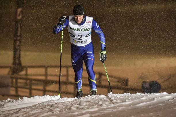 Suomen cup: Eetu Isometsä kilpailee hiihdossa