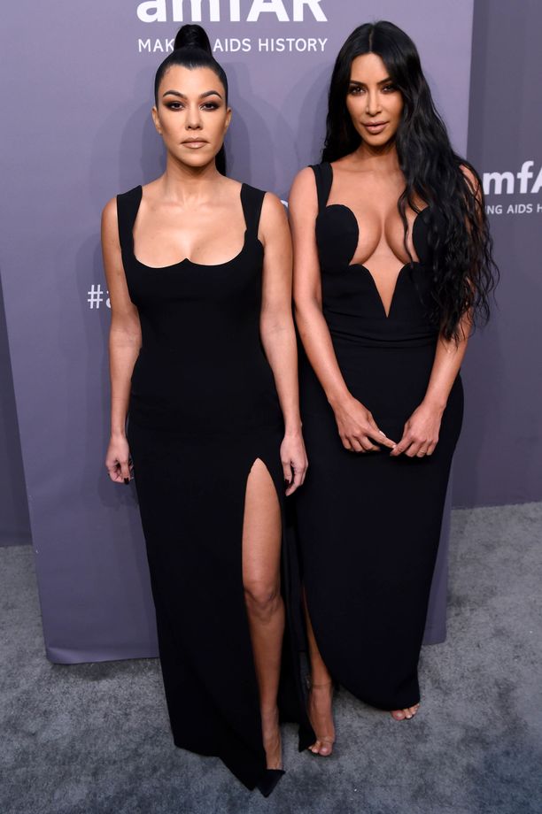 Kourtney Kardashian ja Kim Kardashian West