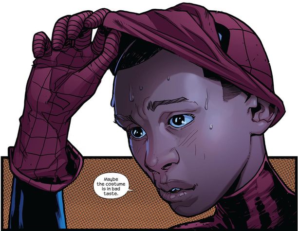 Miles Morales korvasi keskiviikkona Peter Parkerin Hämähäkkimiehenä.