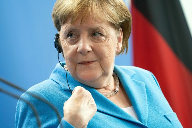 Angela Merkel on vakuutellut voivansa hyvin. 