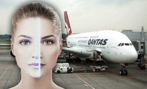 Sydneyn lentokentällä testataan kasvojentunnistusta passien tilalla. Kuvituskuva.