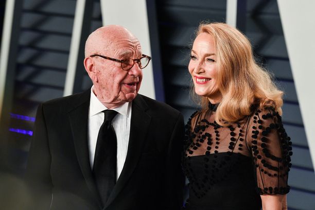 Rupert Murdoch dan Jerry Hall menikah pada 2016.