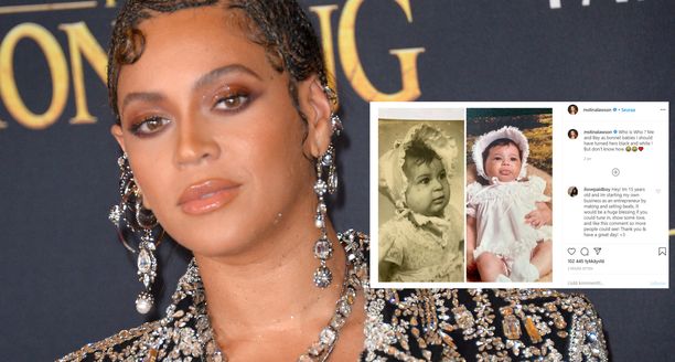 Beyoncén ja hänen äitinsä lapsuuskuvat puhuttavat Instagramissa.