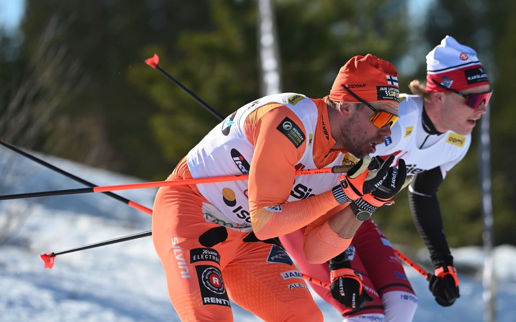 Veri roiskui SM-hiihdoissa