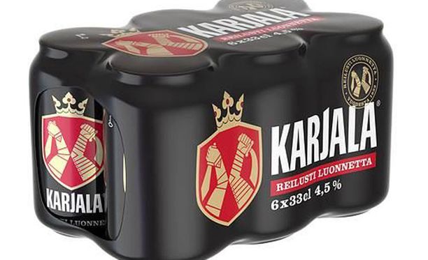 Pienessä erässä Karjala sixpack-pakkauksia voi olla Pepsi Max -tölkkejä, joissa on olutta sisällä.