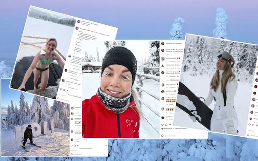 Nämä suomalais­julkkiset suuntasivat lomalle pohjoiseen – katso ihastuttavat kuvat talven ihmemaasta