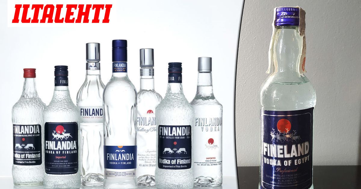 Kuva paljastaa, miten härskisti Finlandia vodkaa kopioidaan maailmalla