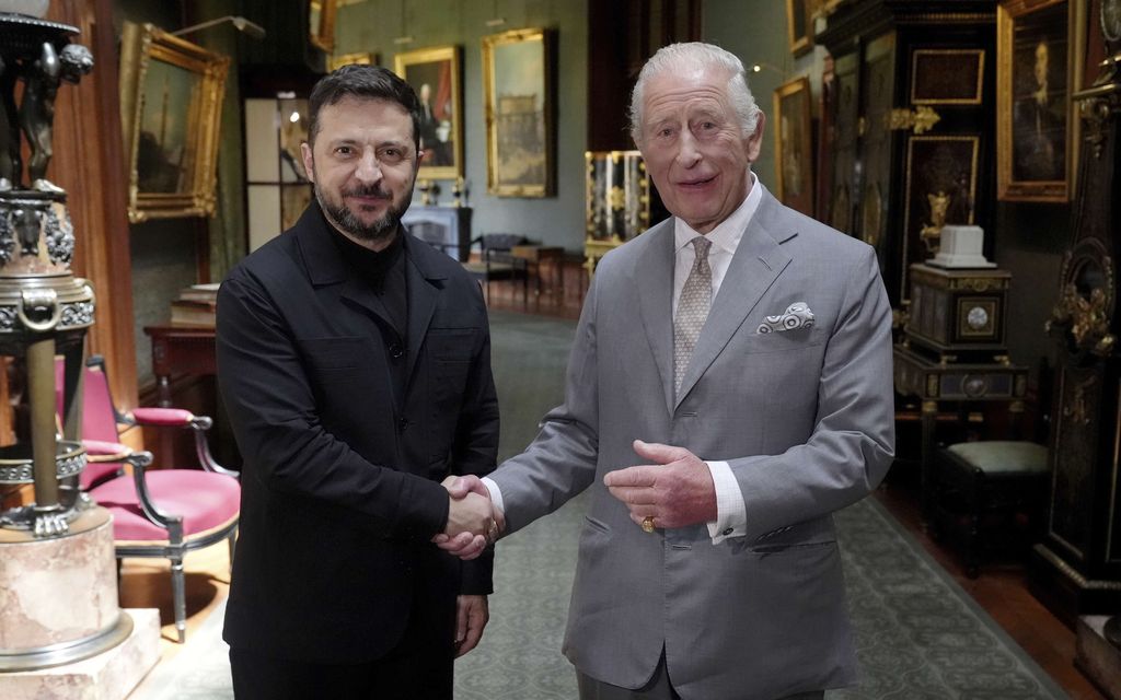 Zelenskyi tapasi kuningas Charlesin