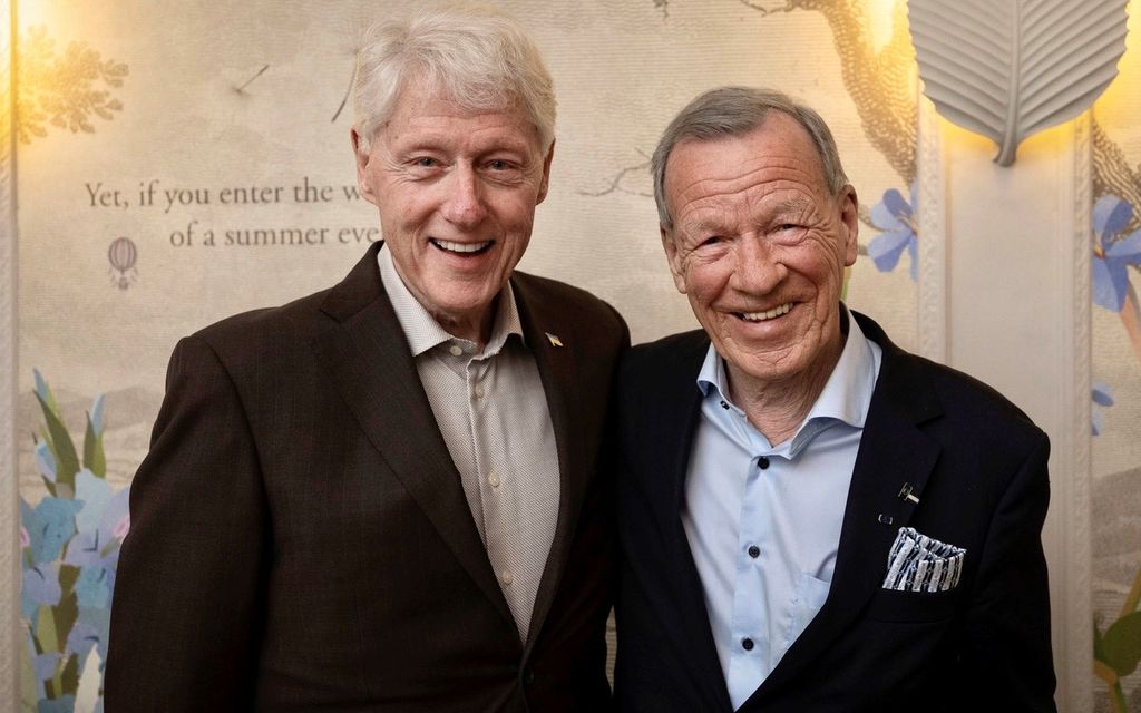 Suomalais­miljonääri tapasi jälleen ystävänsä Bill Clintonin – Tämä asia puhutti 